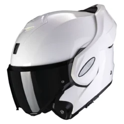 Casco Modulare Flip Back Scorpion Exo-tech Evo Solid White