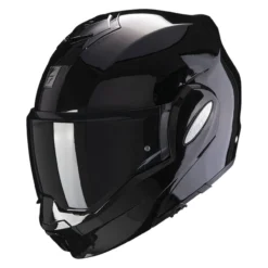 Casco Modulare Flip Back Scorpion Exo-tech Evo Solid Black