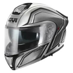 Casco Modulare Givi X50 Hologram Argento Nero Titanio