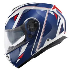 Casco Modulare Givi X26 Square Bianco Blu Rosso