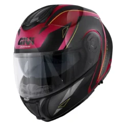 Casco Modulare Givi X26 Square Bordeaux Nero