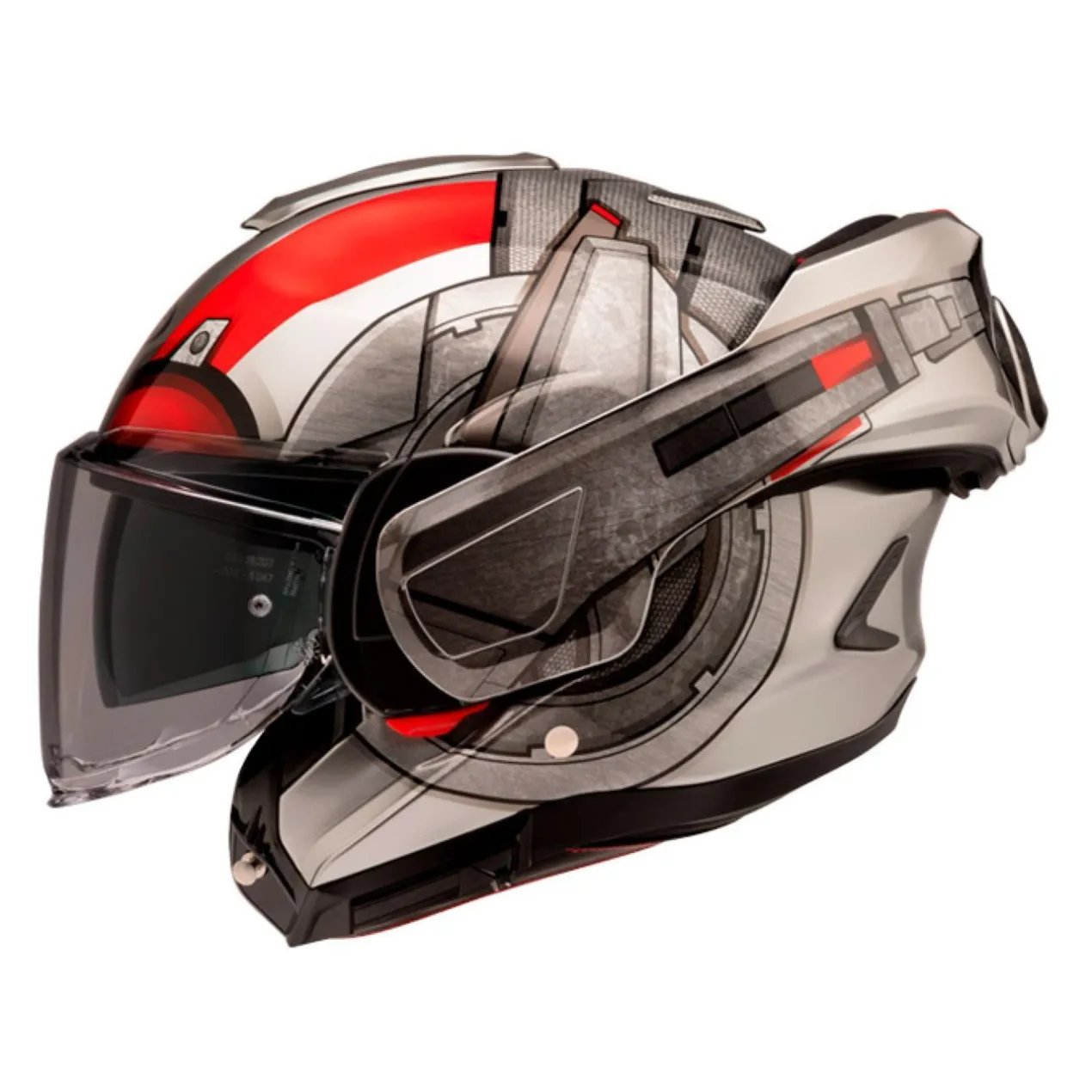 Casco Modulare Hjc F100 Antman Marvel Mc1
