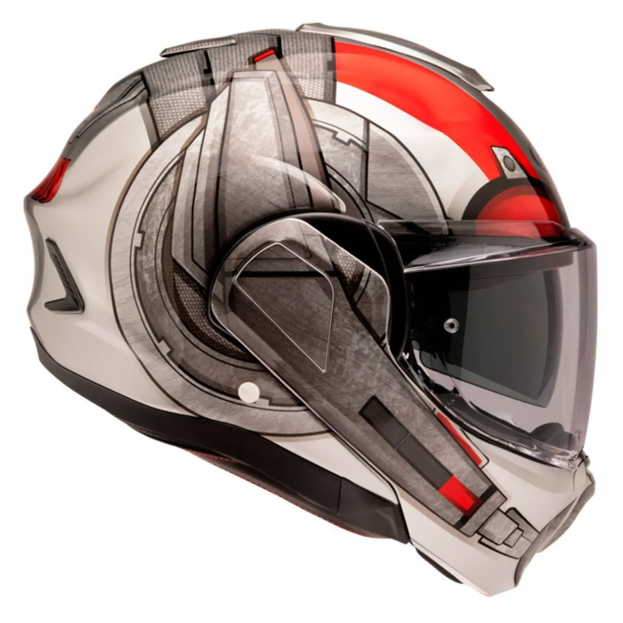 Casco Modulare Hjc F100 Antman Marvel Mc1