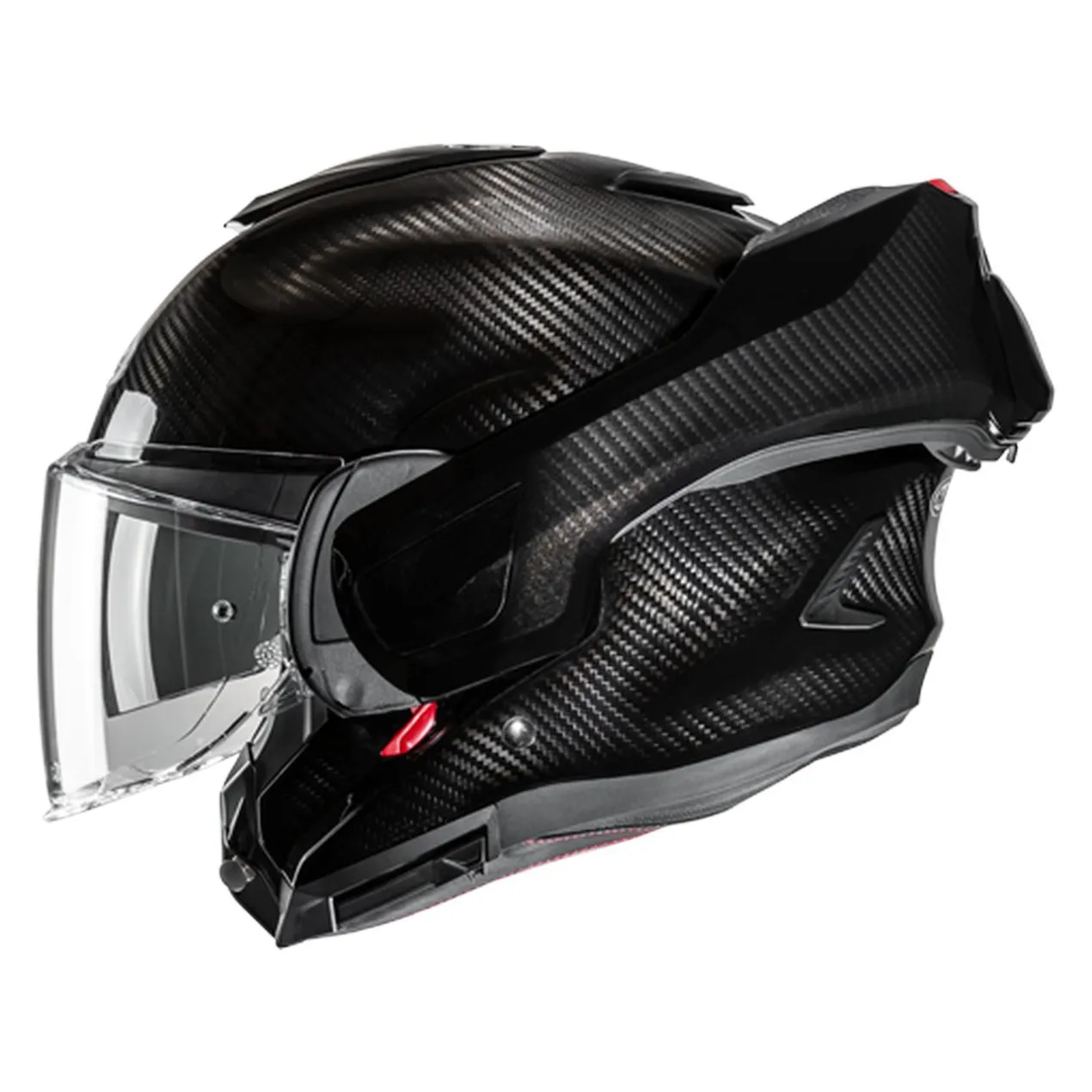 Casco Modulare Hjc F100 Carbon Black