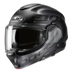 Casco Modulare Hjc F100 Hetal Mc5sf Nero Grigio