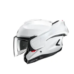 Casco Modulare Hjc F100 Solid Pearl White