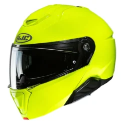 Casco Modulare Hjc I91 Solid Fluo Green