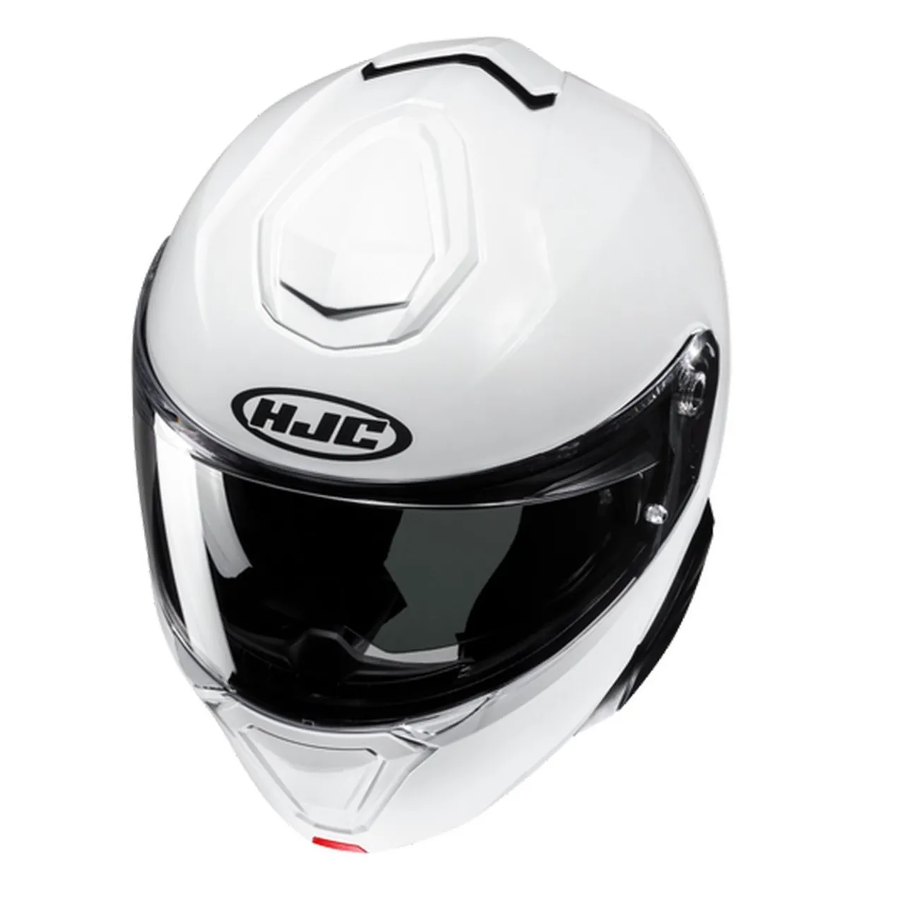 Casco Modulare Hjc I91 Solid Pearl White