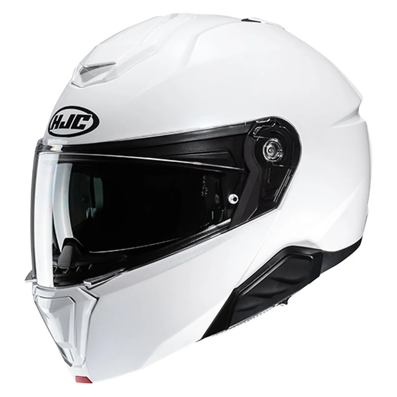Casco Modulare Hjc I91 Solid Pearl White