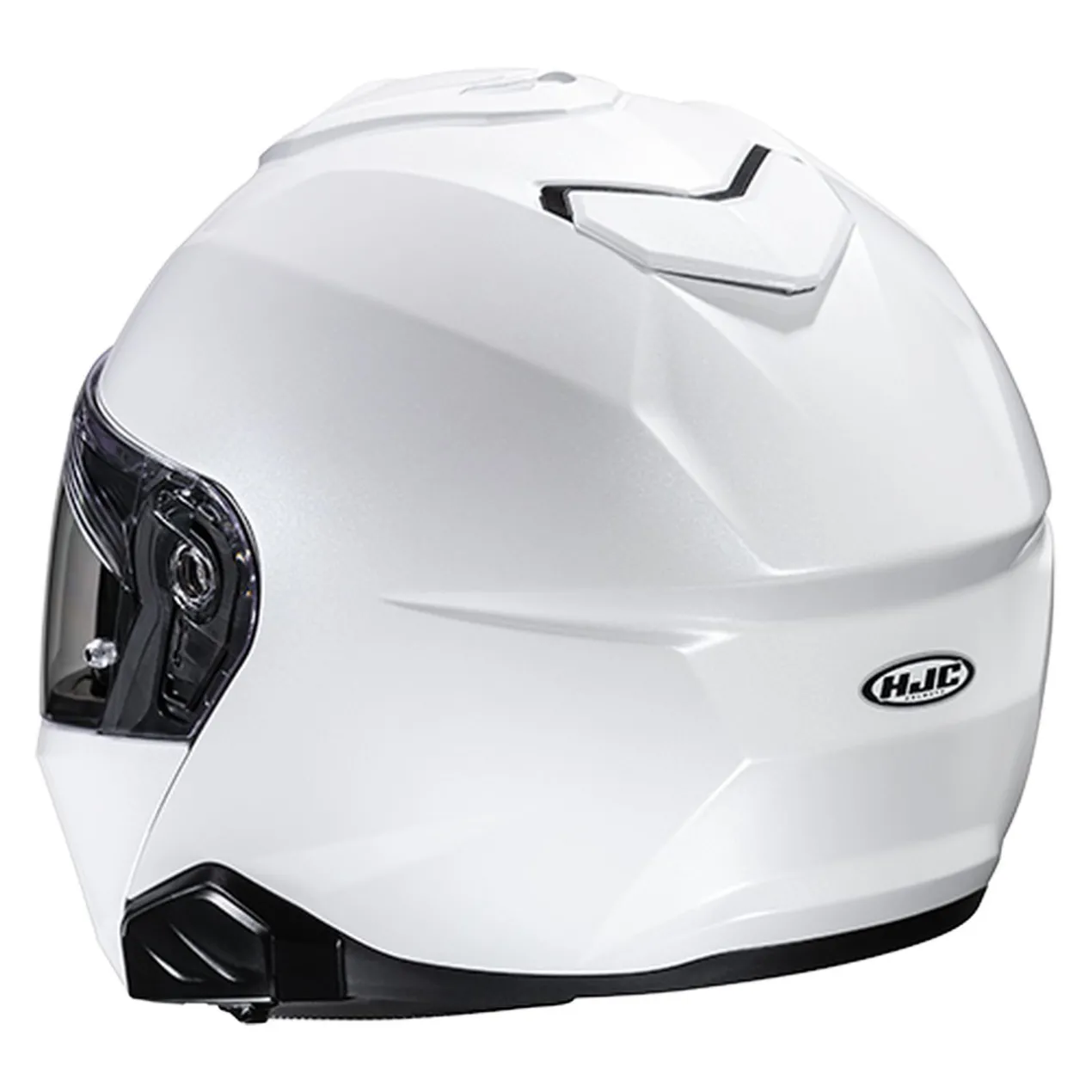 Casco Modulare Hjc I91 Solid Pearl White
