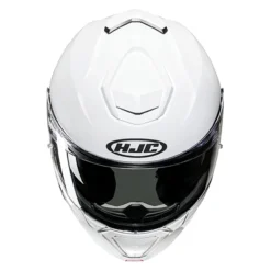 Casco Modulare Hjc I91 Solid Pearl White