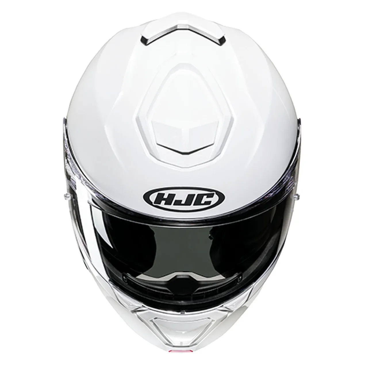 Casco Modulare Hjc I91 Solid Pearl White