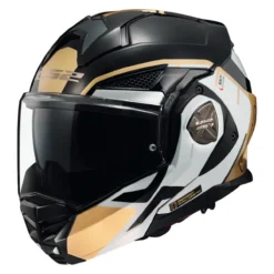 Casco Modulare Ls2 Ff901 Advant X Metryk Black Gold