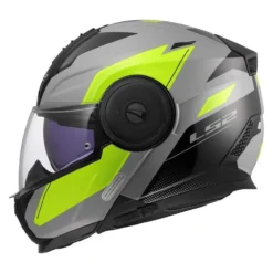 Casco Modulare Ls2 Ff902 Scope II Duria Grey H-v Yellow