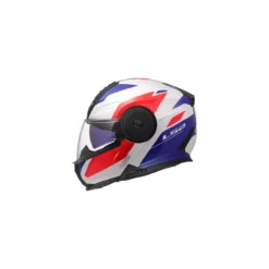 Casco Modulare Ls2 Ff902 Scope II Duria White Blue Red