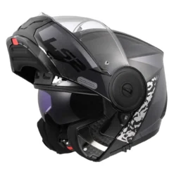 Casco Modulare Ls2 Ff902 Scope II Oxyd Black Titanium