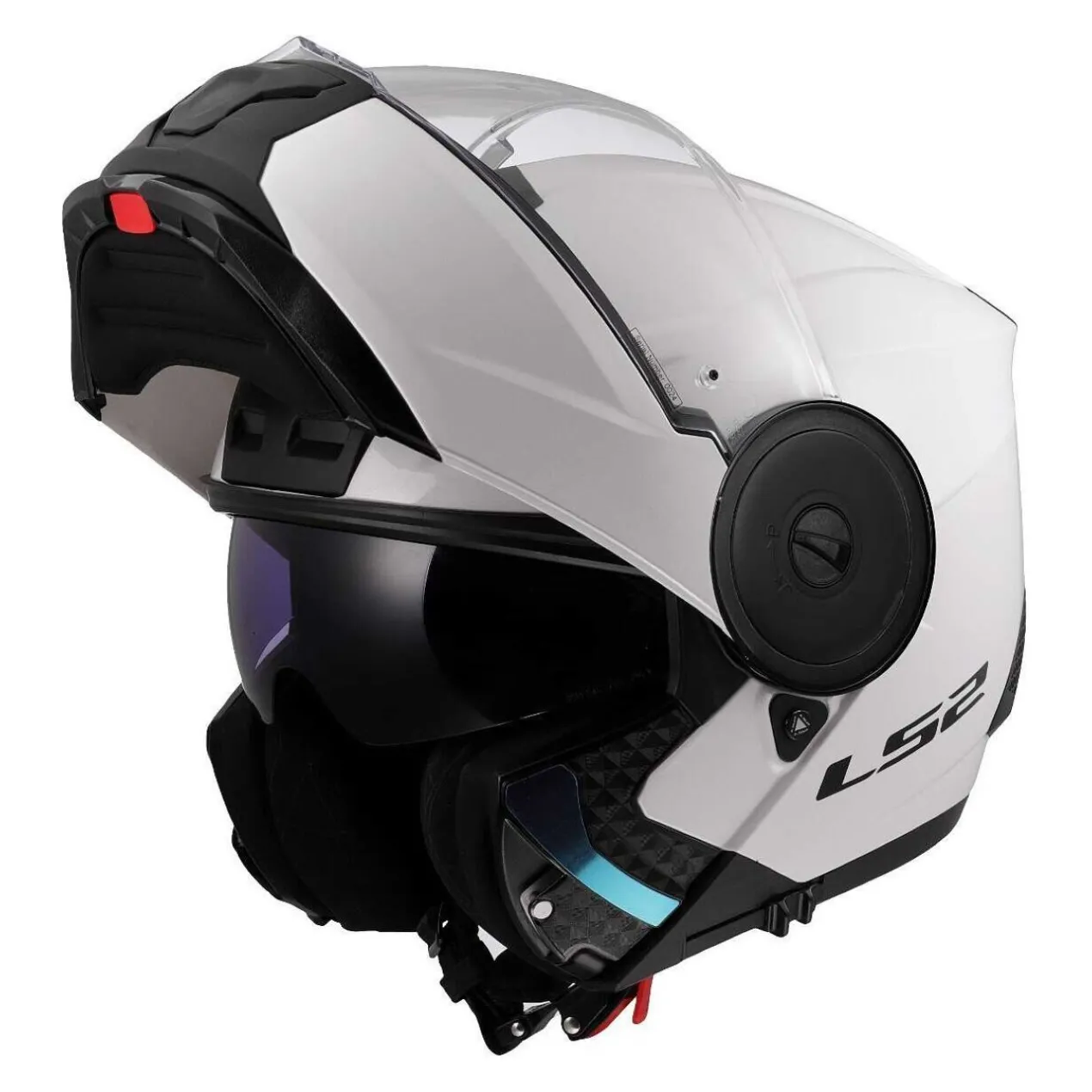 Casco Modulare Ls2 Ff902 Scope II Solid Gloss White