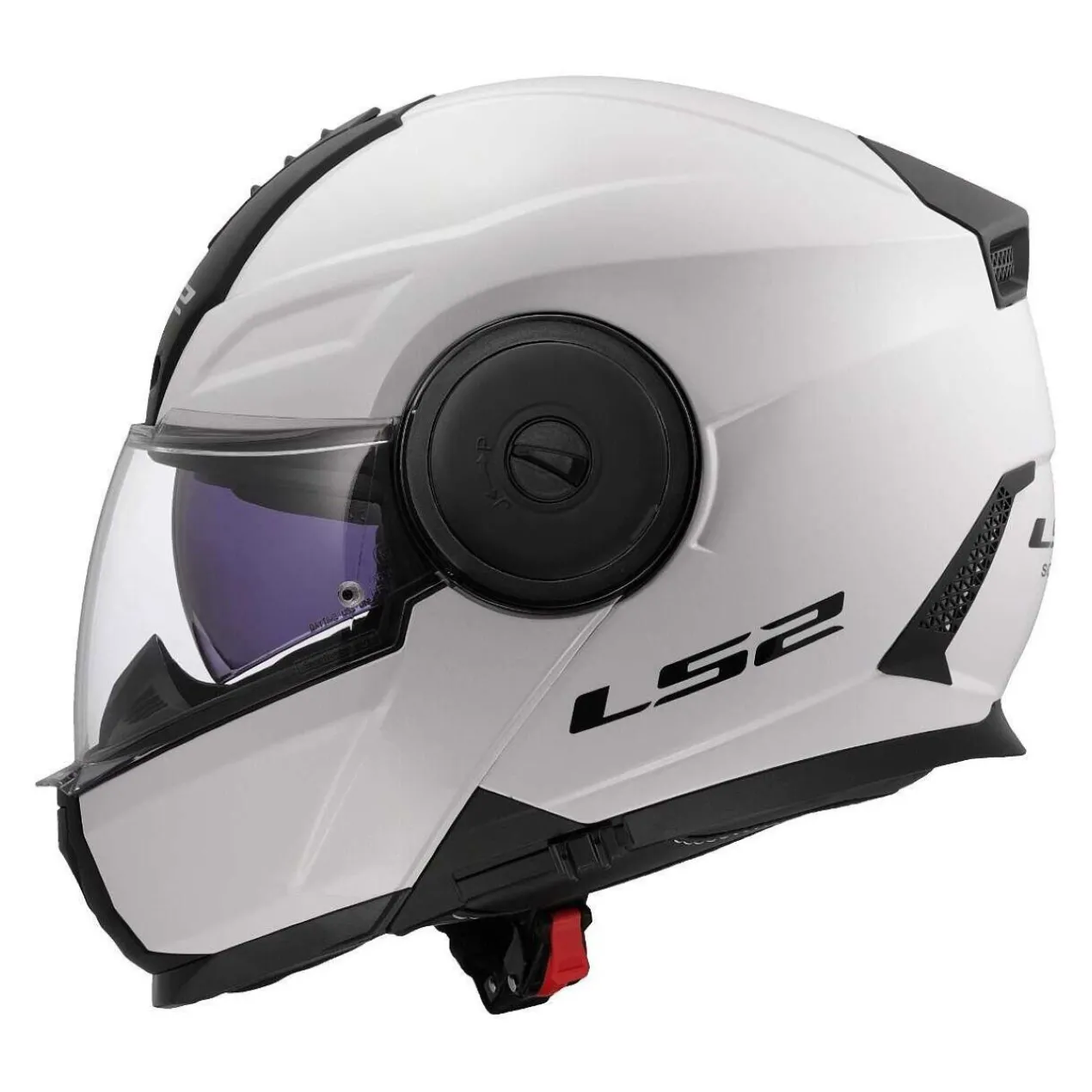 Casco Modulare Ls2 Ff902 Scope II Solid Gloss White