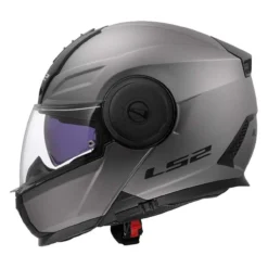 Casco Modulare Ls2 Ff902 Scope II Solid Matt Titanium