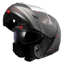 Casco Modulare Ls2 Ff908 Strobe II Code Black Grey