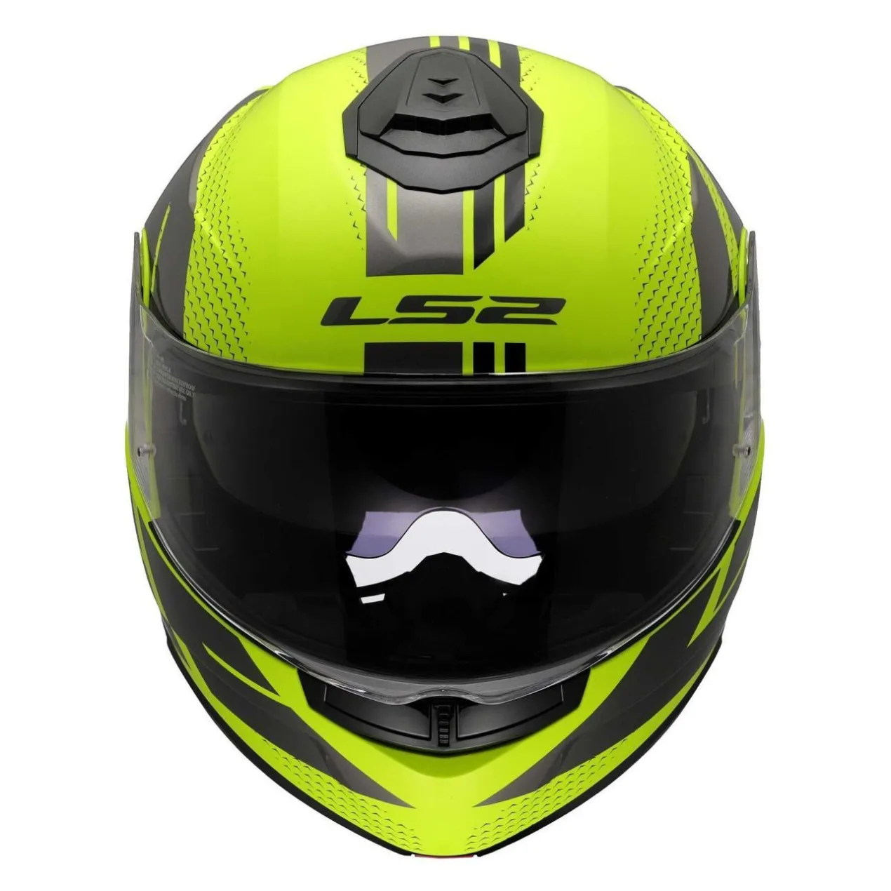 Casco Modulare Ls2 Ff908 Strobe II Code H-v Yellow Grey