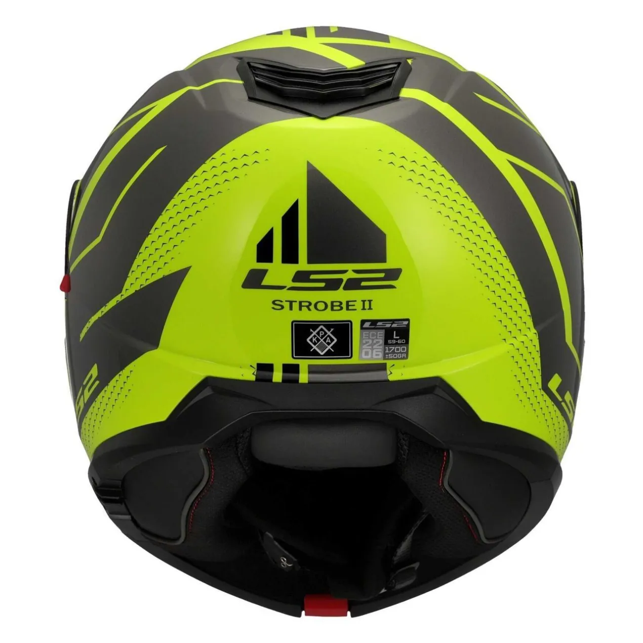 Casco Modulare Ls2 Ff908 Strobe II Code H-v Yellow Grey