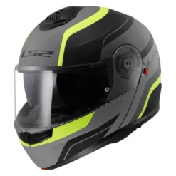 Casco Modulare Ls2 Ff908 Strobe II Monza M.black H-v Yellow