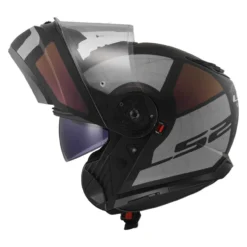 Casco Modulare Ls2 Ff908 Strobe II Orion M.black Purple Blue