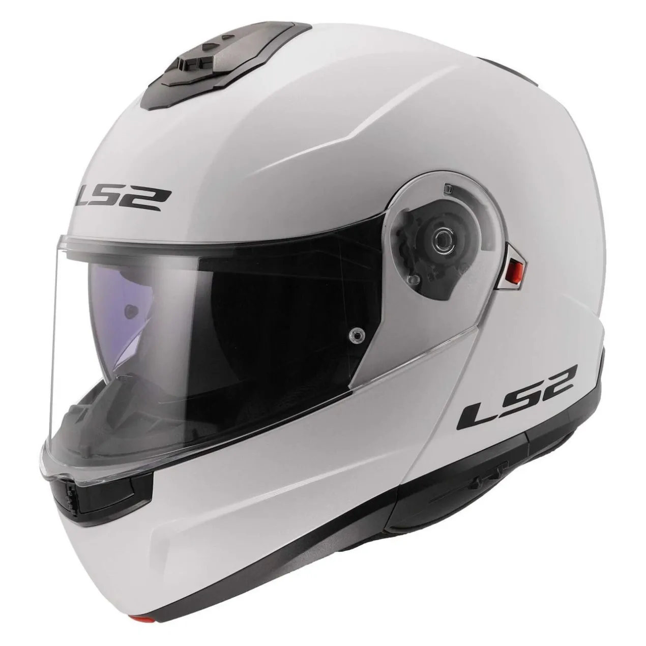 Casco Modulare Ls2 Ff908 Strobe II Solid Gloss White