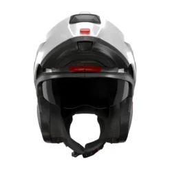 Casco Modulare Nolan N100-6 Cinetico Grigio Lava Bianco Rosso