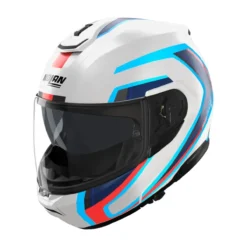Casco Modulare Nolan N100-6 Radiante Bianco Blu Rosso