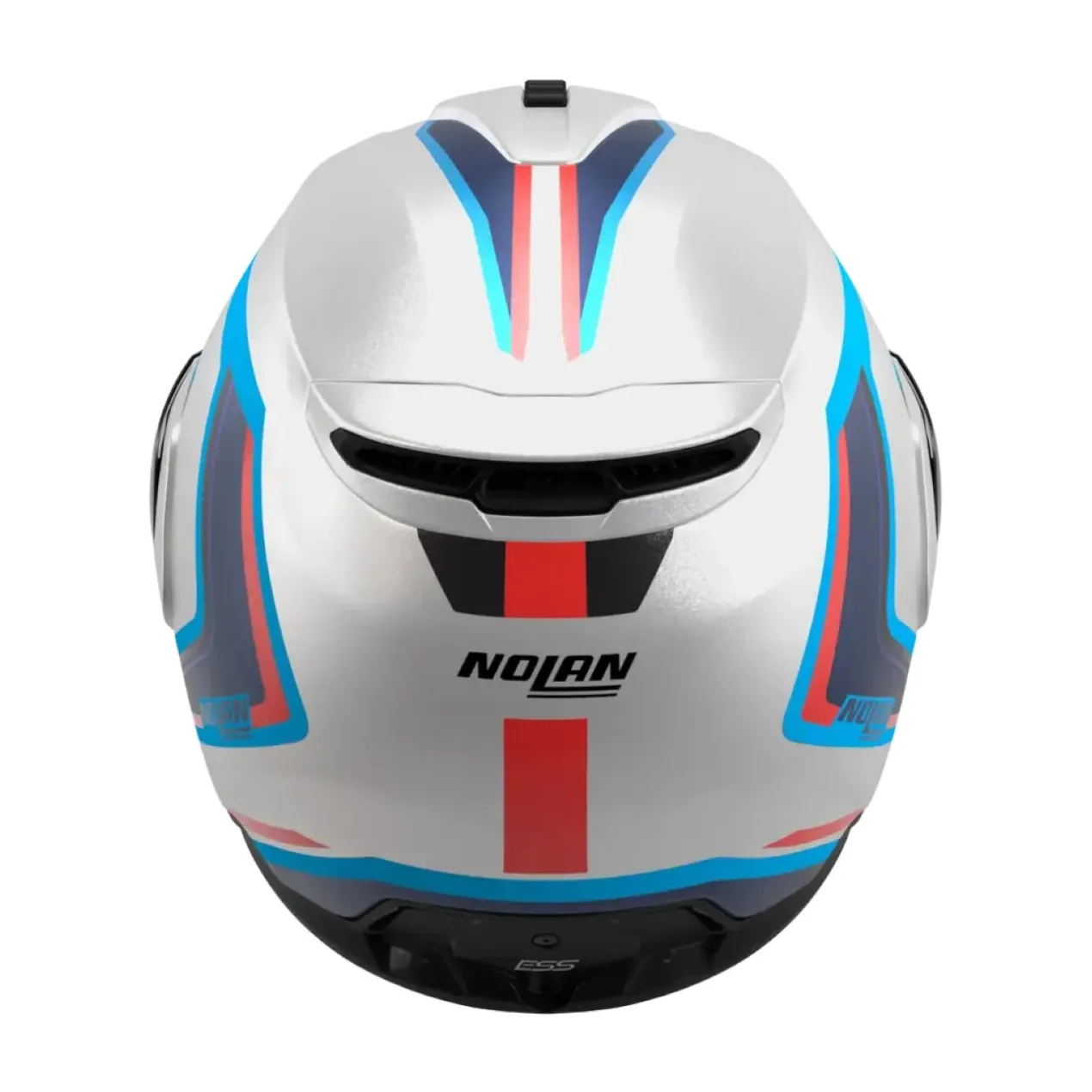 Casco Modulare Nolan N100-6 Radiante Bianco Blu Rosso