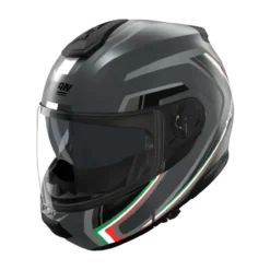 Casco Modulare Nolan N100-6 Radiante Grigio Lava Italia