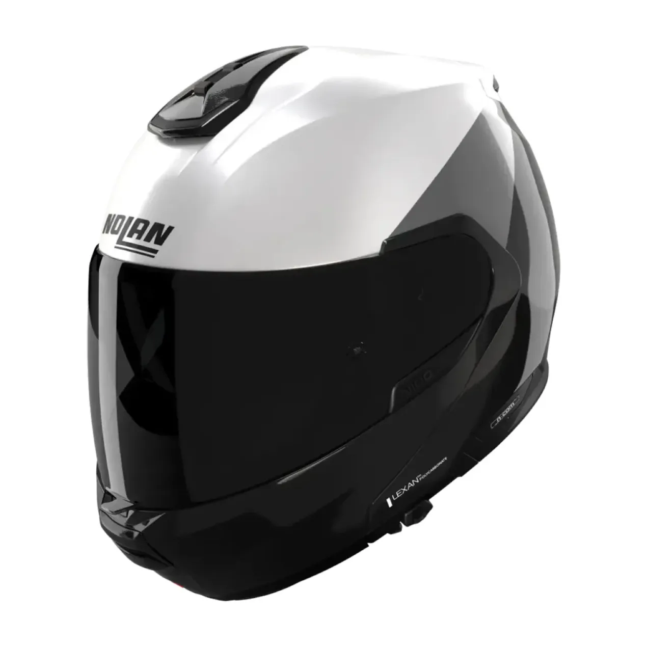 Casco Modulare Nolan N100-6 Verniciatura Speciale Perla Nero Antracite
