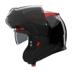 Casco Modulare Nolan N100-6 Verniciatura Speciale Rosso Nero Antracite