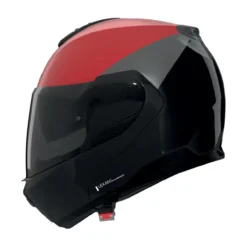 Casco Modulare Nolan N100-6 Verniciatura Speciale Rosso Nero Antracite