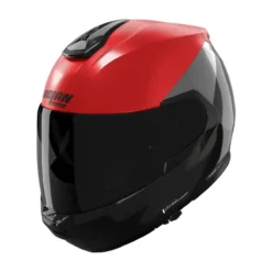 Casco Modulare Nolan N100-6 Verniciatura Speciale Rosso Nero Antracite