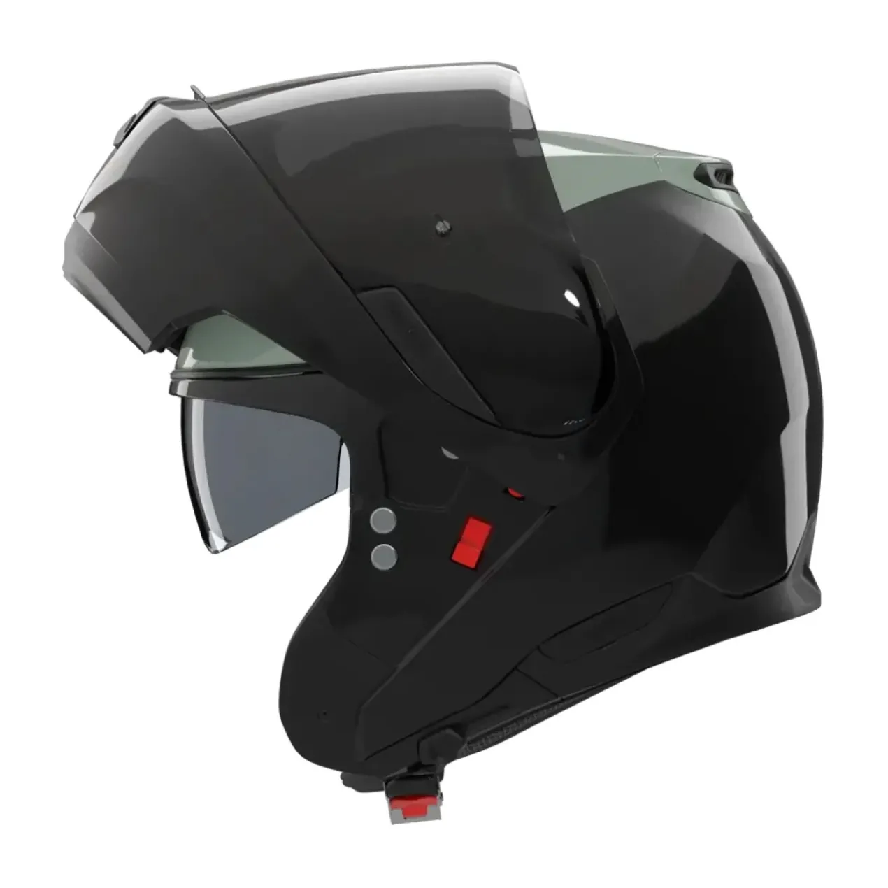 Casco Modulare Nolan N100-6 Verniciatura Speciale Verde Grigio Nero An