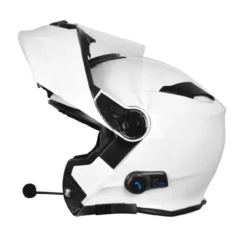 Casco Modulare Origine Delta Bluetooth Integrato White Gloss