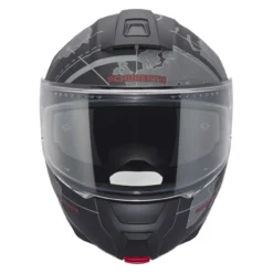 Casco Modulare Schuberth C5 Graphic Globe Nero