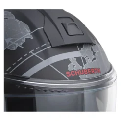 Casco Modulare Schuberth C5 Graphic Globe Nero