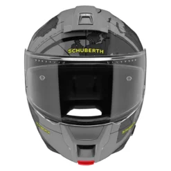 Casco Modulare Schuberth C5 Graphic Globe Grigio