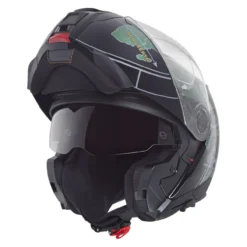 Casco Modulare Schuberth C5 Graphic Globe Verde