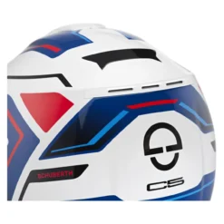 Casco Modulare Schuberth C5 Graphic Omega Bianco
