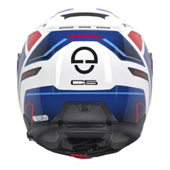 Casco Modulare Schuberth C5 Graphic Omega Bianco