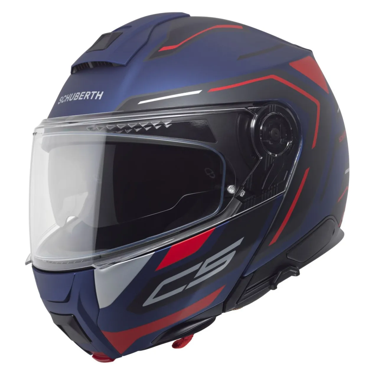Casco Modulare Schuberth C5 Graphic Omega Blu