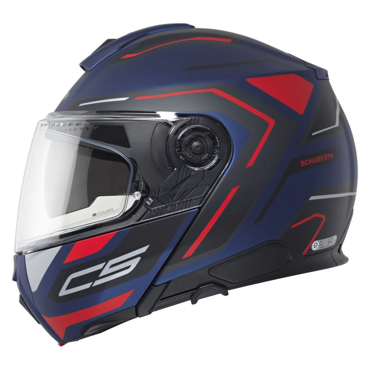 Casco Modulare Schuberth C5 Graphic Omega Blu