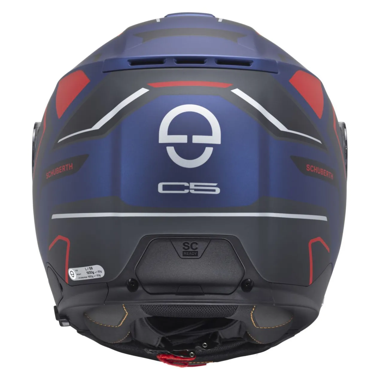 Casco Modulare Schuberth C5 Graphic Omega Blu