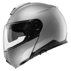 Casco Modulare Schuberth C5 Mono Argento Lucido