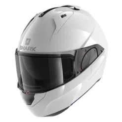 Casco Modulare Shark Evo Es Blank White Azur